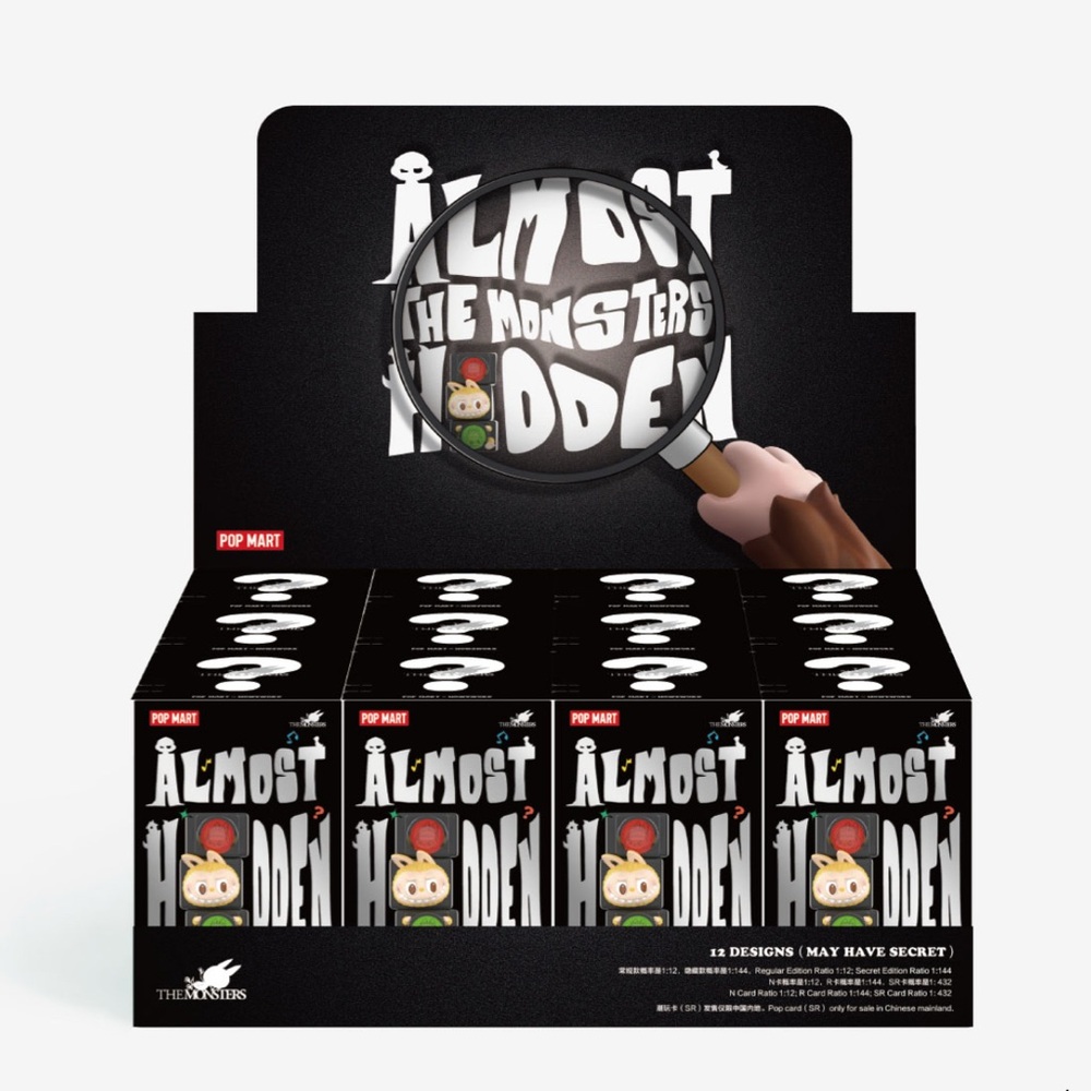 Pop Mart Almost Hidden Labubu BLIND BOX